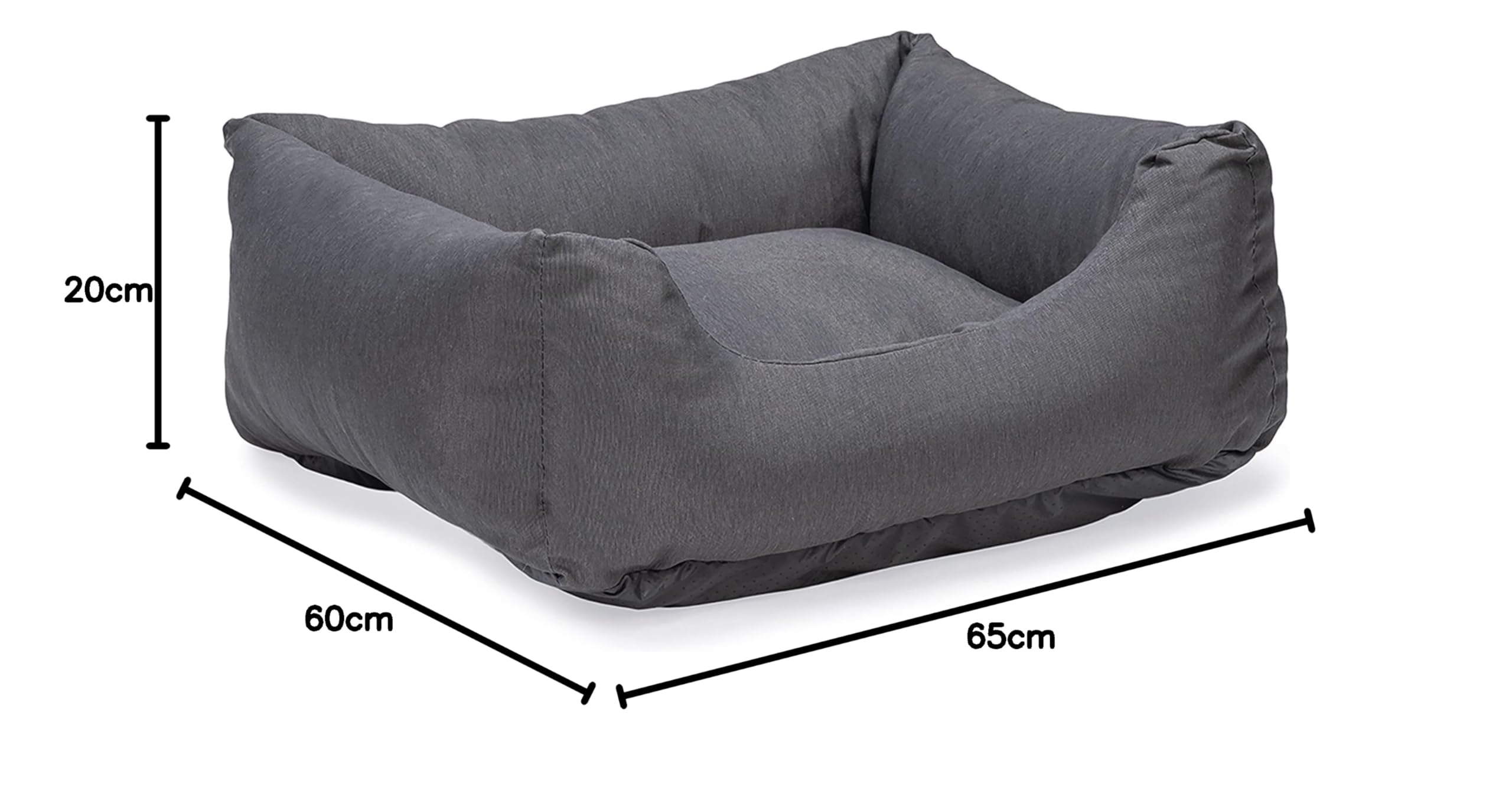 karlie-charly-lit-transat-pour-chien-gris-fonc-65-x-60-x-20-cm image 8