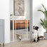 pawhut-barri-re-pour-animaux-extra-large-avec-chati-re-30-passage-pour-escaliers image 3