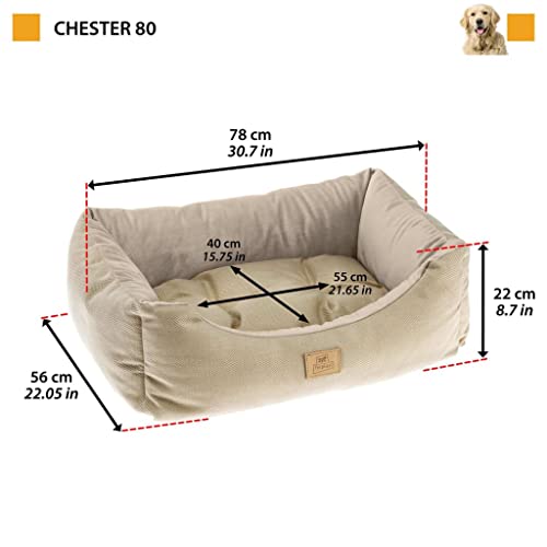 ferplast-chester-80-lit-pour-chiens-et-chats-beige image 6