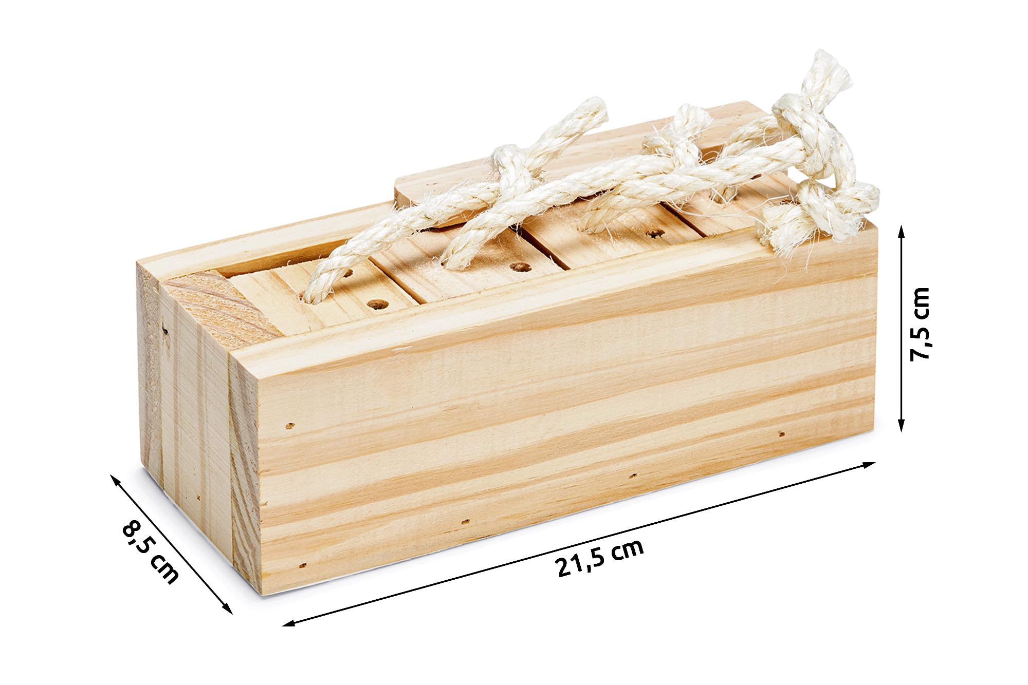 karlie-rody-cube-train-c-r-bral-jouet-d-intelligence-rongeurs-4-blocs-bois-natur image 7