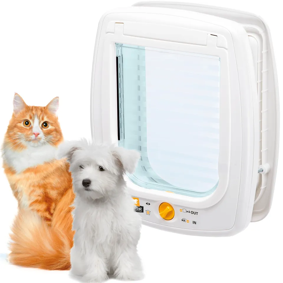 ferplast-swing-9-chati-re-pour-chats-et-petits-chiens-4-voies-blanc image 1
