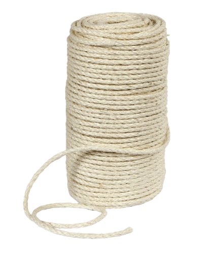 kerbl-corde-en-sisal-100-m-x-5-mm-pour-arbre-chat-et-griffoir image 2