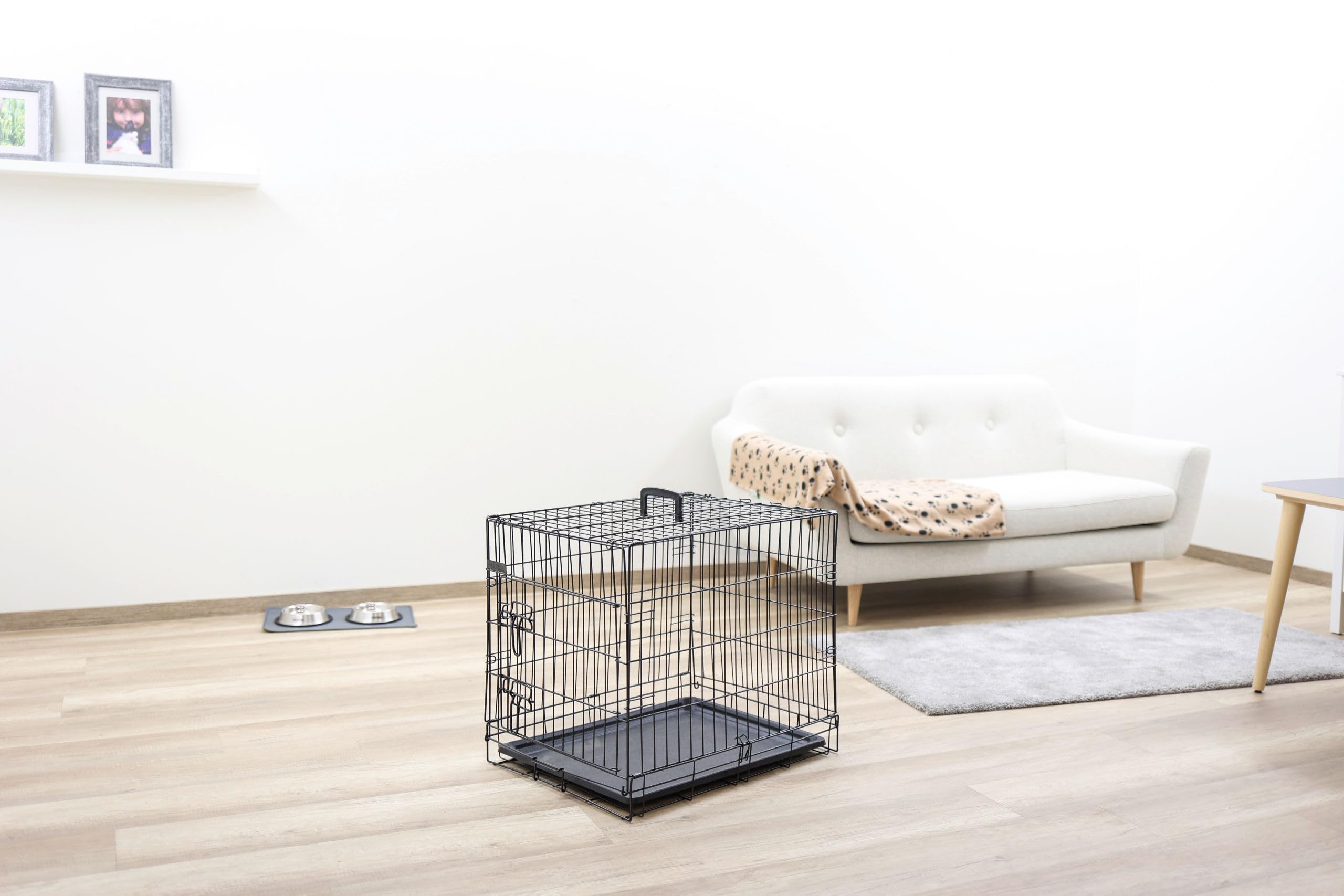 kerbl-pet-cage-de-transport-grillag-e-m-tal-noire-63-x-48-x-57-cm-1-porte image 4