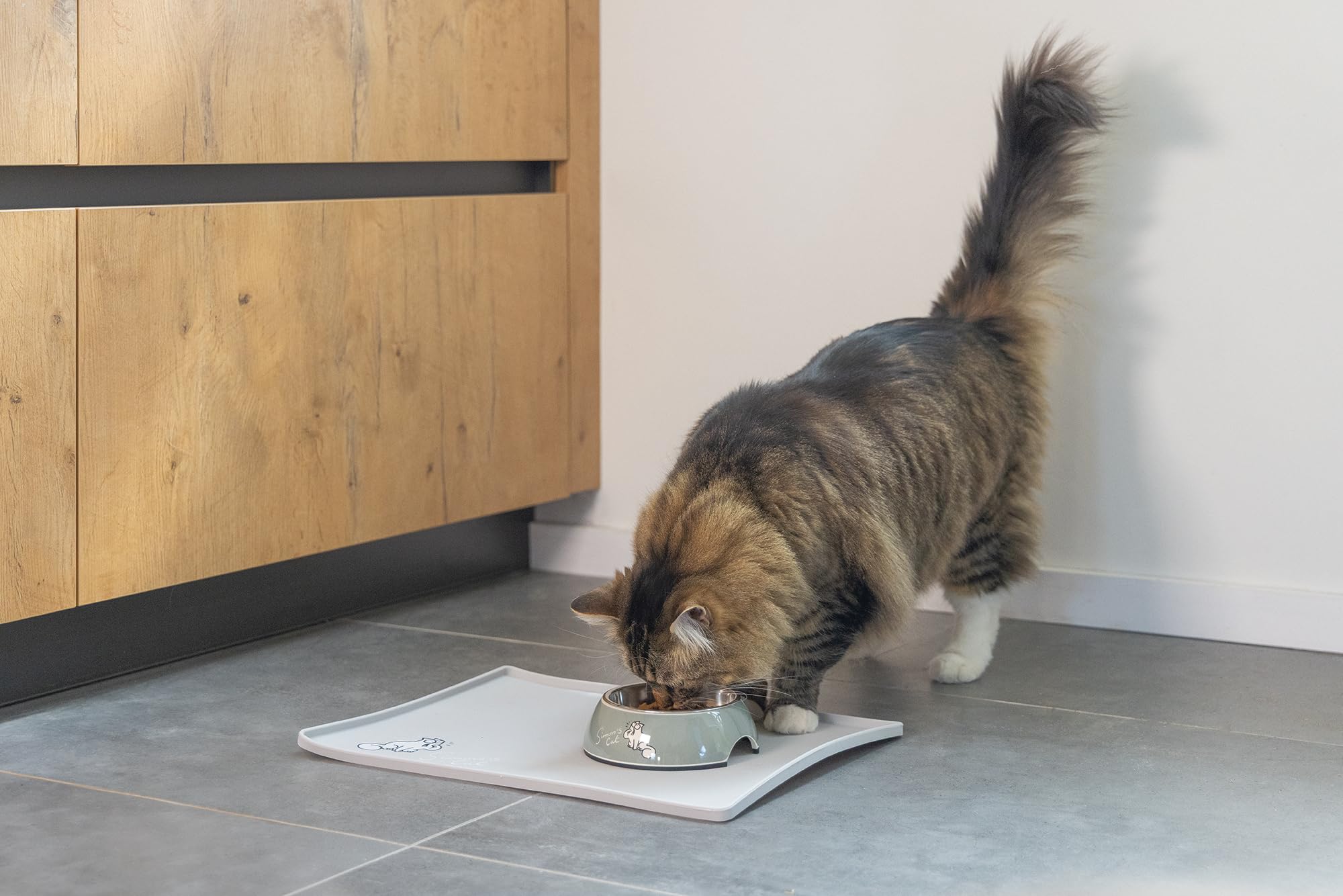 karlie-simon-s-cat-gamelle-chat-m-lamine-inox-14x14x4-5-cm-160-ml image 5