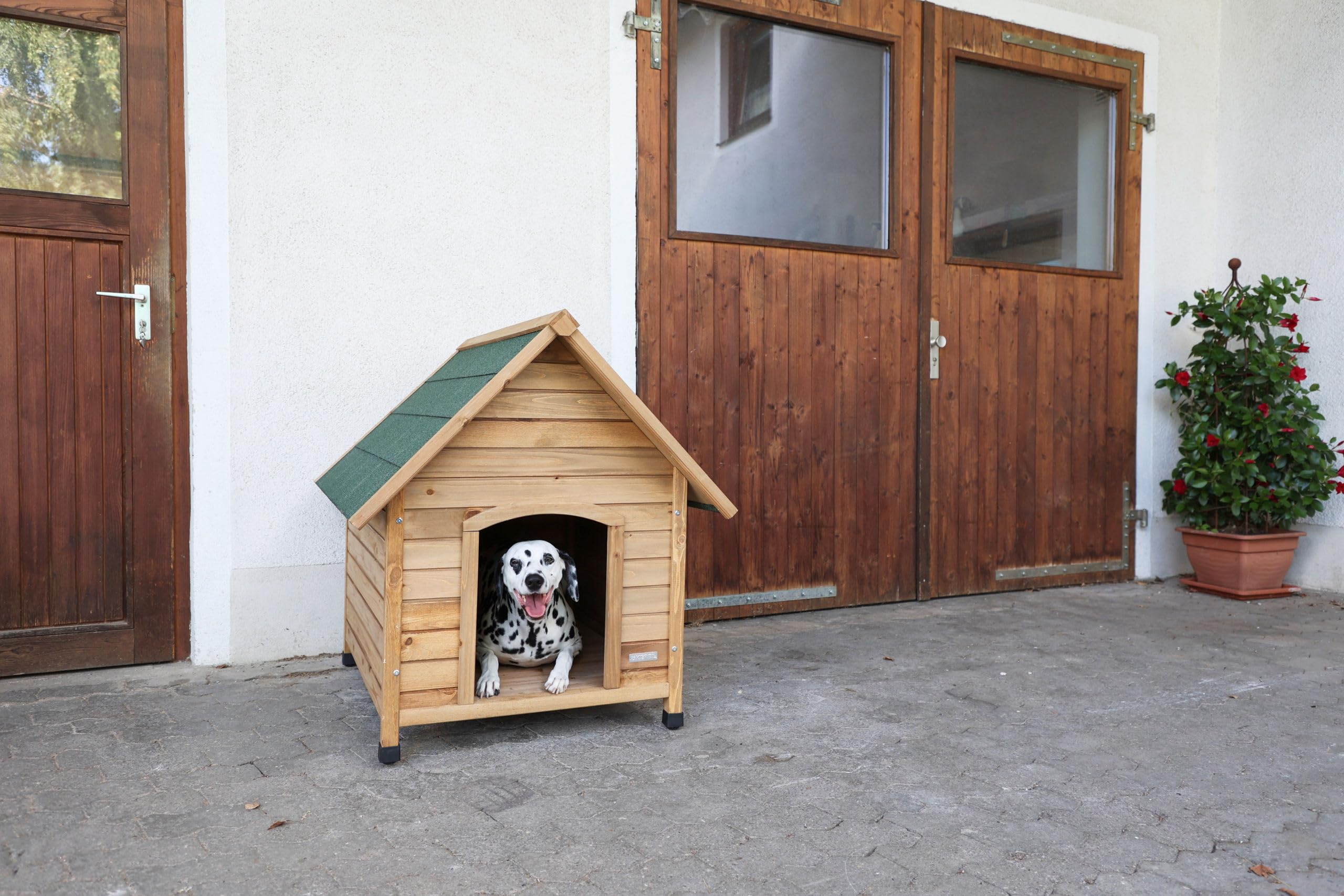 kerbl-niche-chien-100-x-88-x-99-cm-avec-toit-bitum-tanche image 2