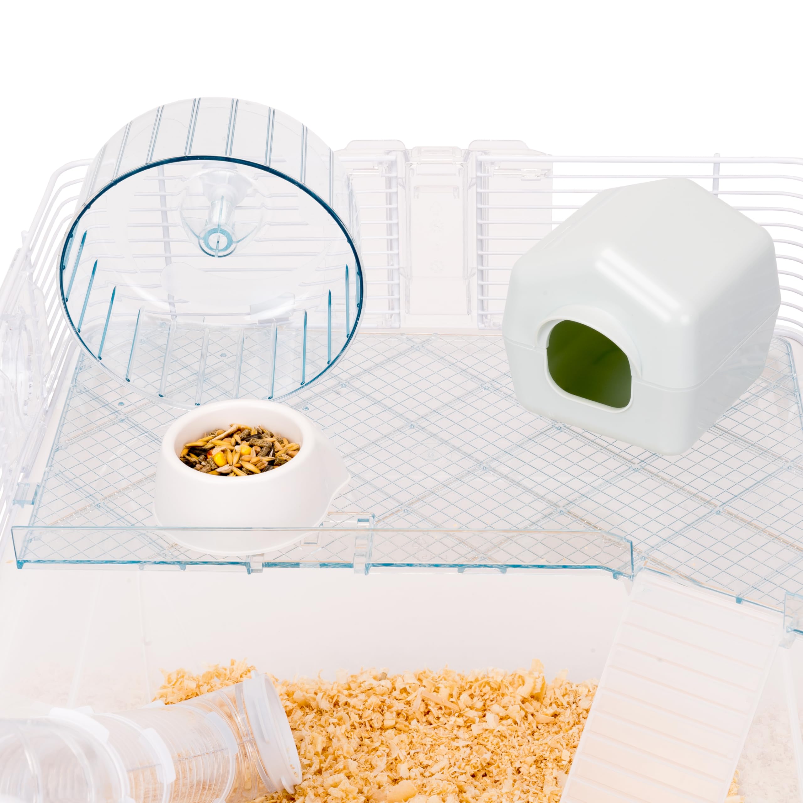 ferplast-duna-space-cage-hamster-et-souris-57-5-x-47-5-x-h-54-5-cm-avec-tuyaux image 6