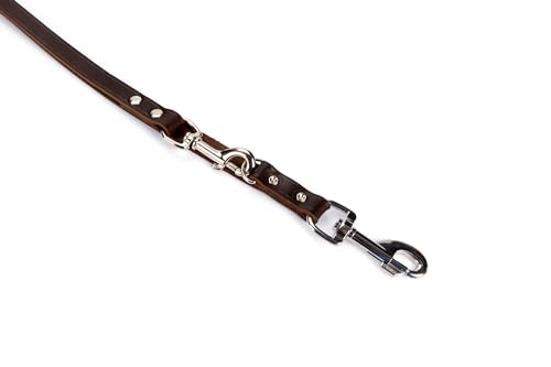 karlie-flamingo-rondo-laisse-cuir-chien-entra-nement-200-cm-18-mm-marron image 8
