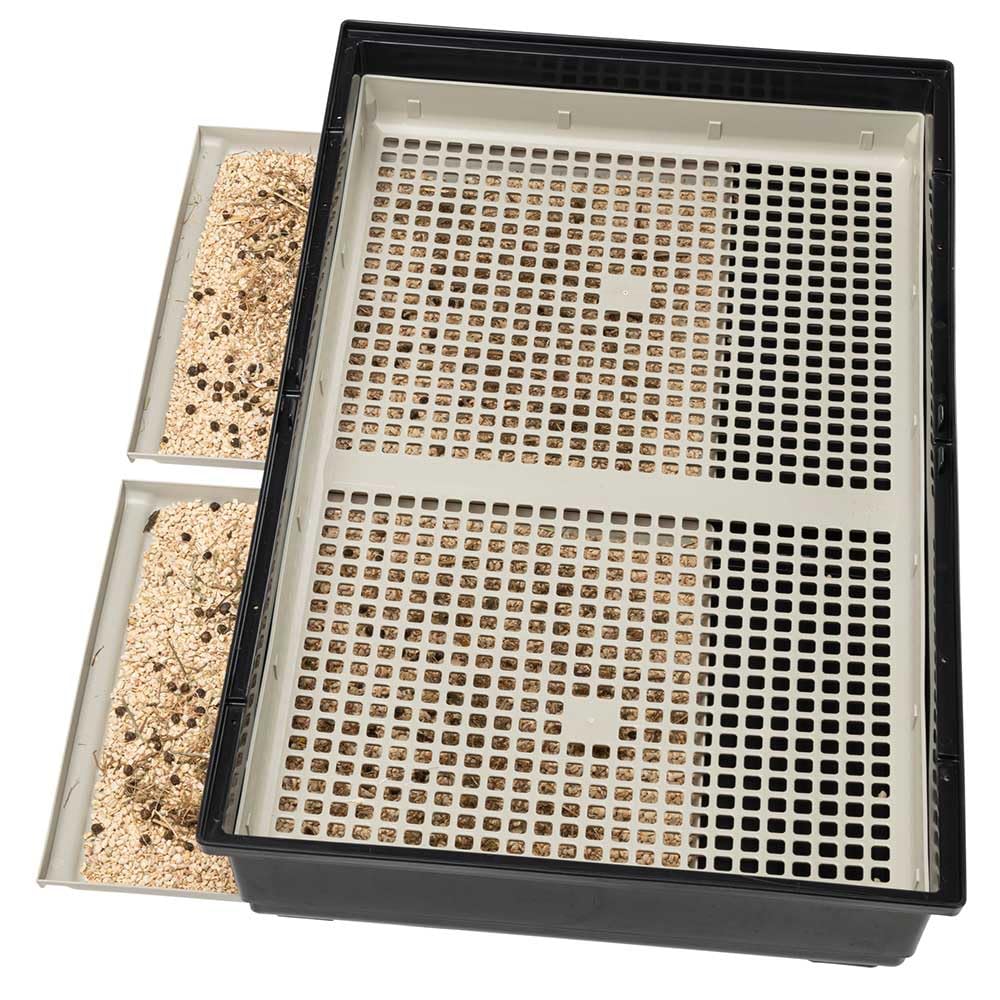ferplast-tommy-100-cage-lapin-et-cochon-d-inde-99-5-cm-avec-toit-ouvrant image 7