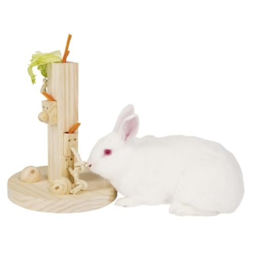 kerbl-feedtree-jeu-de-r-flexion-en-bois-naturel-pour-petit-animal image 6