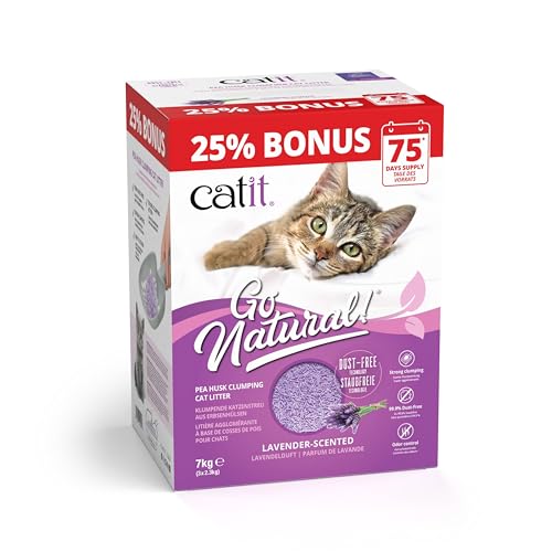 catit-go-natural-liti-re-agglom-rante-cosse-de-pois-parfum-lavande-7-kg-pour-cha image 4