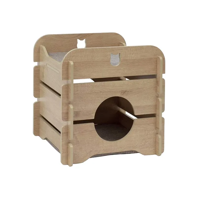 catit-vesper-cottage-52112-meuble-pour-chat-2-tages-ch-ne image 1