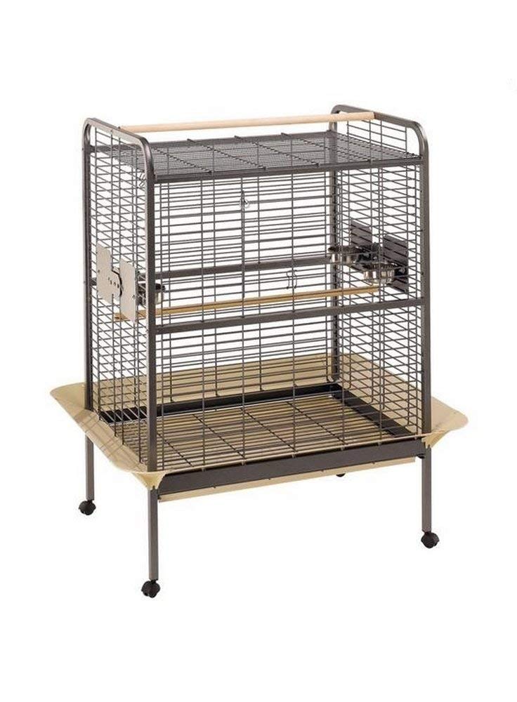 ferplast-expert-70-cage-perroquet-argent-94-5-x-81-x-156-cm-sur-roues image 1