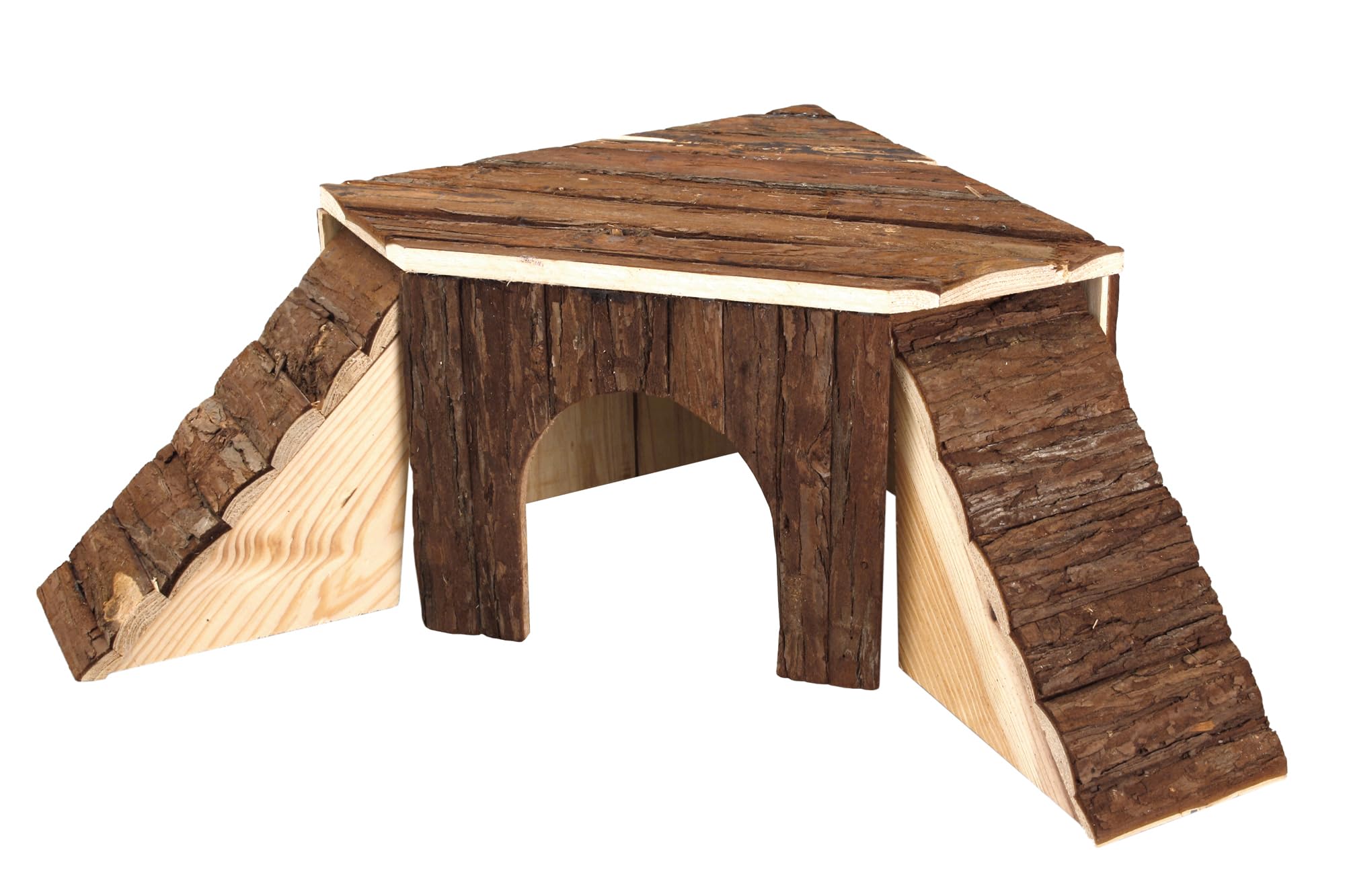 karlie-84282-maison-en-bois-pour-rongeur-avec-rampe image 2