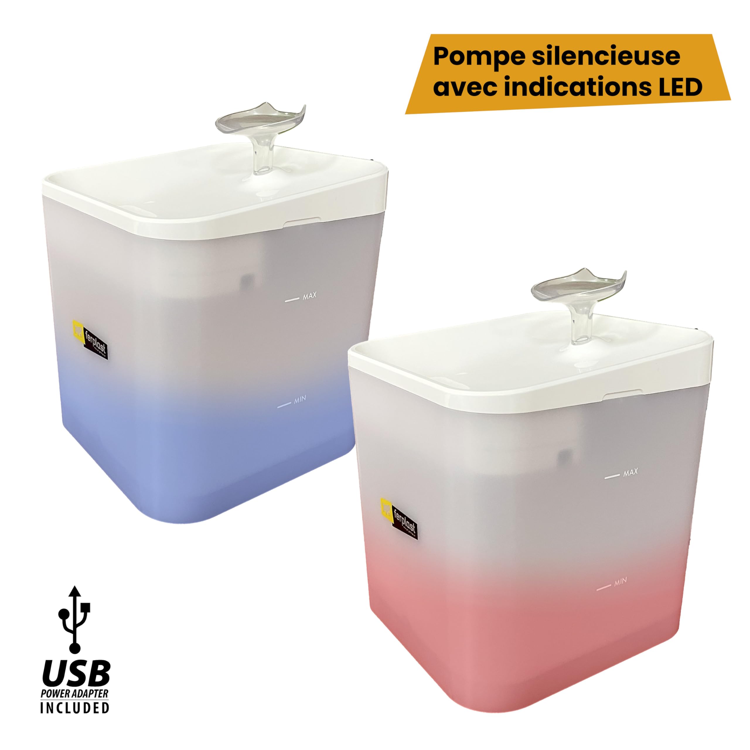 ferplast-ares-fontaine-eau-pour-chat-2-litres-avec-led image 5