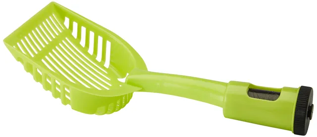 kerbl-pelle-pour-liti-re-avec-distributeur-de-sacs-28x12-5-cm-verte image 1