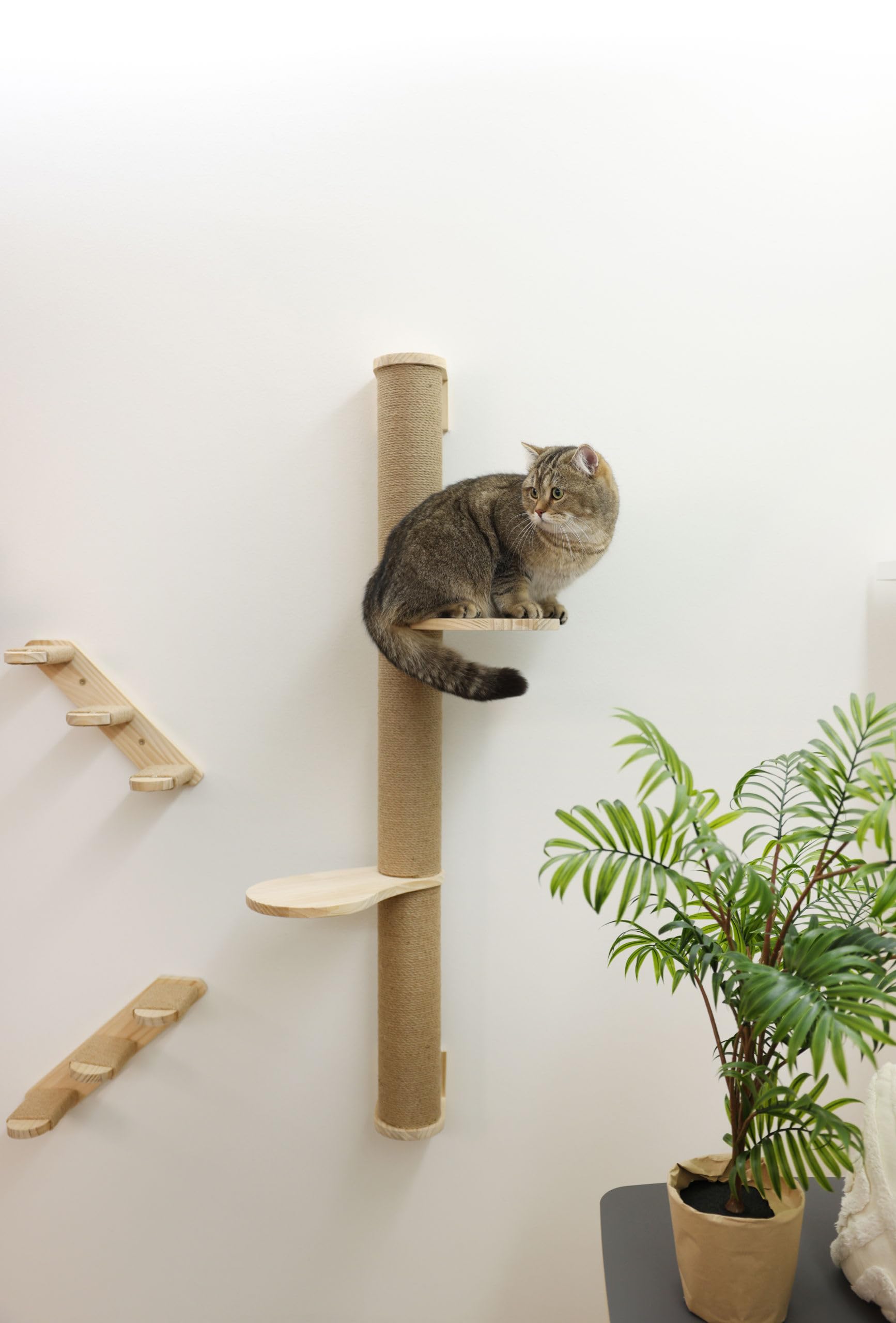 kerbl-pet-arbre-chat-timber-naturel-127-cm-bois-massif-et-jute image 5