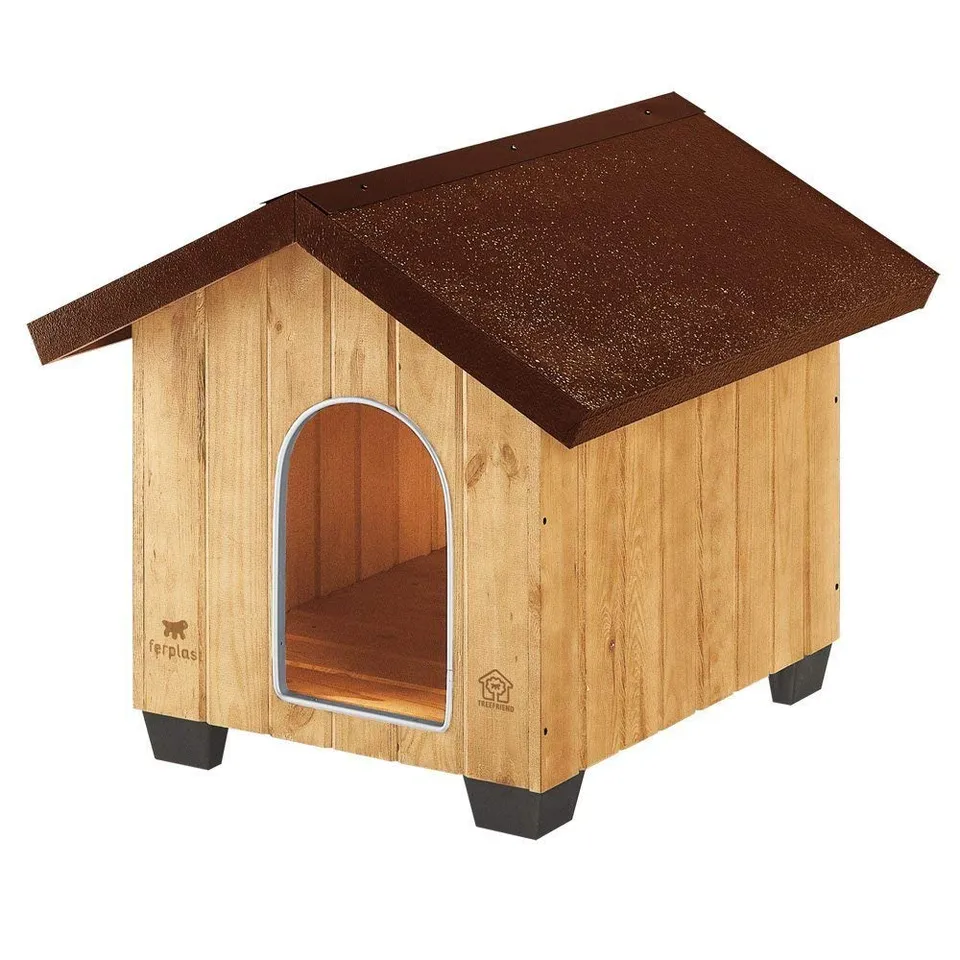 ferplast-domus-medium-niche-chien-ext-rieur-bois-fsc image 1