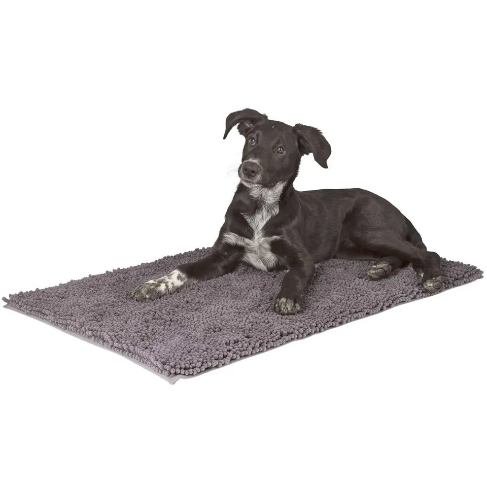 kerbl-pet-tapis-superbed-gris-fonc-80-x-50-cm-microfibre-antid-rapant image 1
