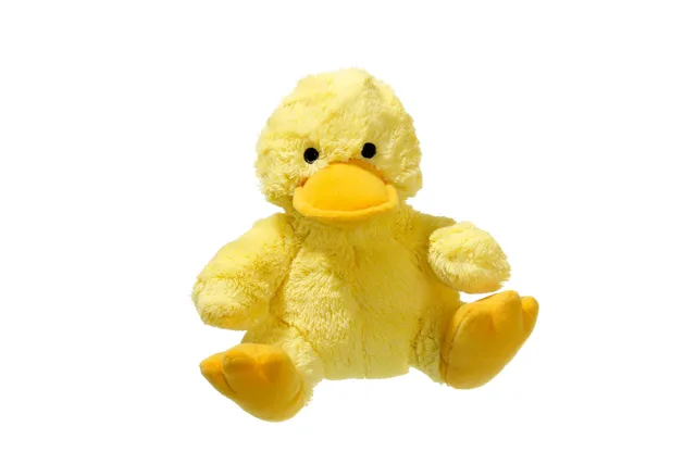 karlie-jouet-en-peluche-canard-pour-chien-19-cm-jaune-avec-pouet image 1
