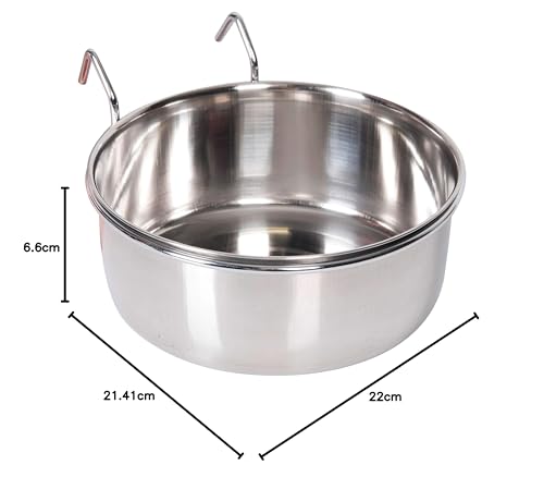 karlie-mangeoire-inox-crochet-pour-rongeur-800-ml-15-cm image 4