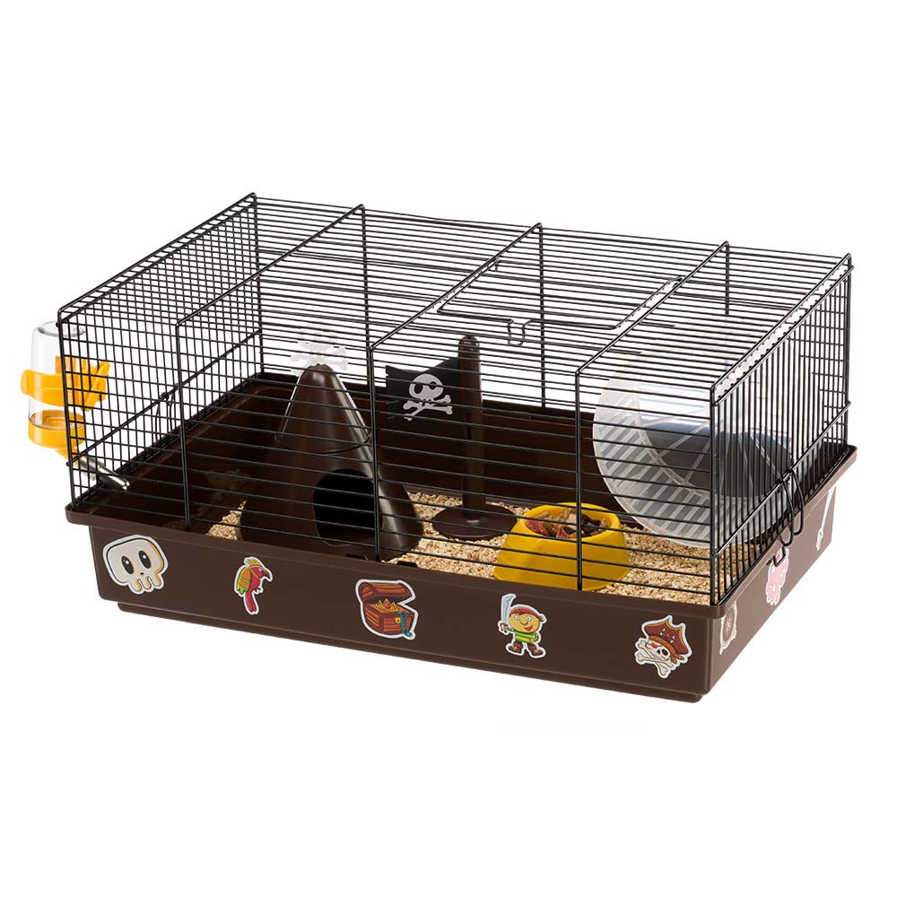 ferplast-cage-hamster-criceti-9-plane-46x29-5x23-cm-avec-autocollants-et-accesso image 3
