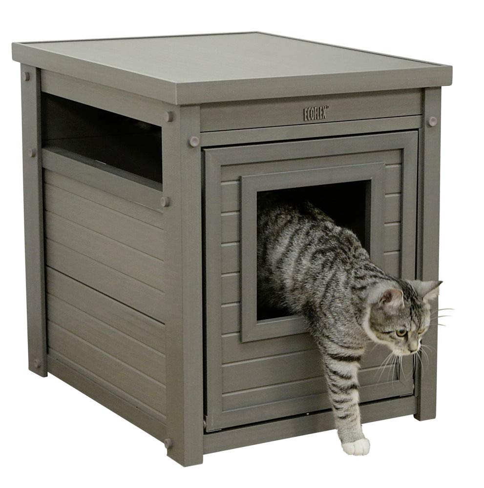 kerbl-pet-eco-daffy-armoire-pour-chat-gris-47x60x56-cm-cache-liti-re image 6