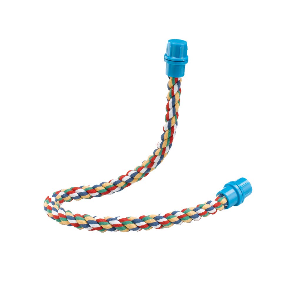 ferplast-perchoir-coton-flexible-pa-4114-moyen-66-cm-noir-pour-perroquet image 1
