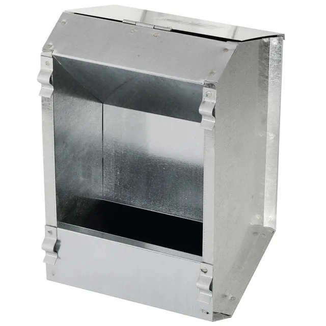 kerbl-pet-distributeur-automatique-nourriture-lapins-3l-m-tal-galvanis-2-mangeoi image 1
