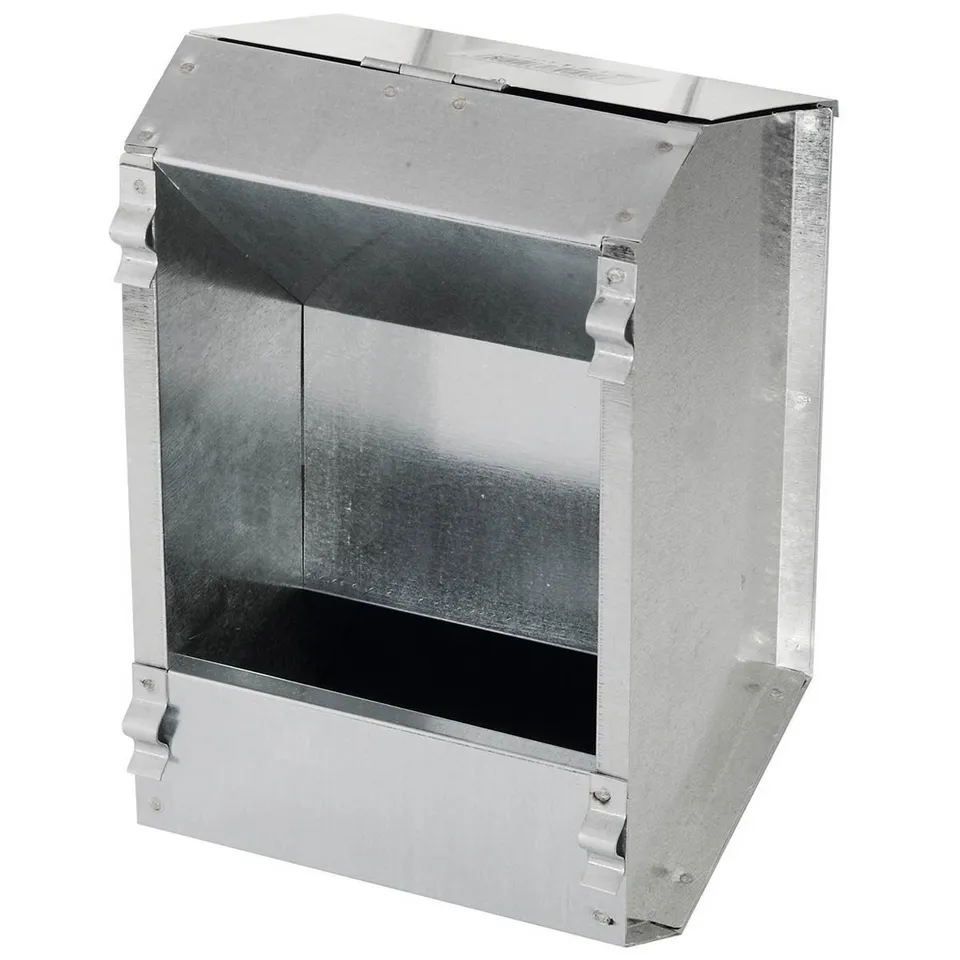 kerbl-pet-distributeur-automatique-nourriture-lapins-3l-m-tal-galvanis-2-mangeoi image 1