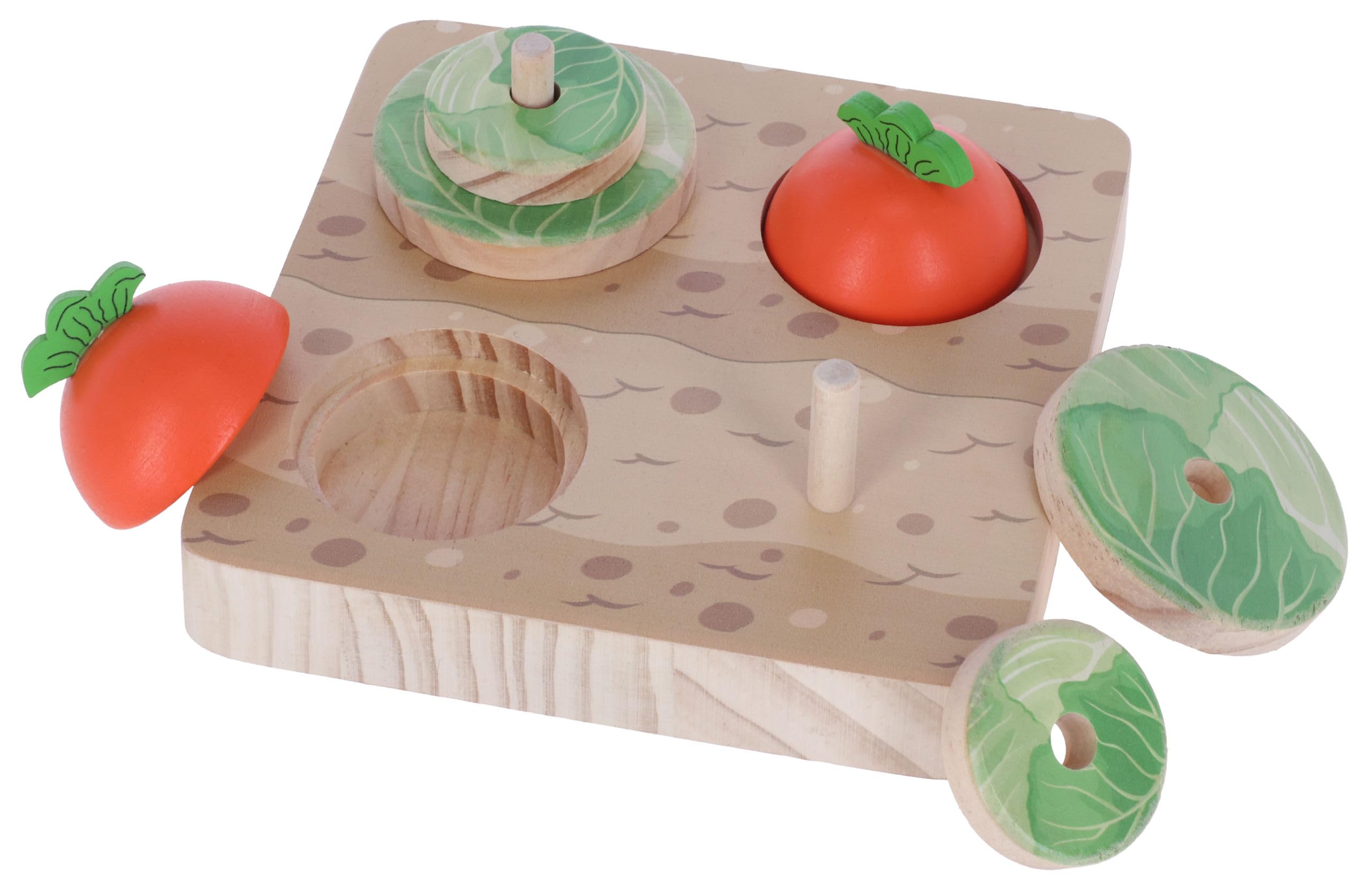 kerbl-pet-jouet-d-apprentissage-veggie-pour-lapin-15-x-15-x-6-cm-bois image 3