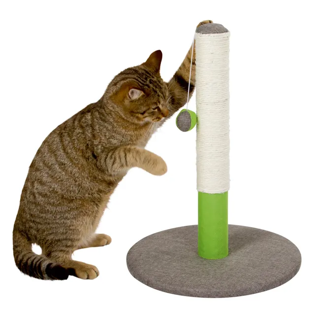 kerbl-opal-basic-arbre-chat-vert-gris-37-x-37-x-50-cm image 1