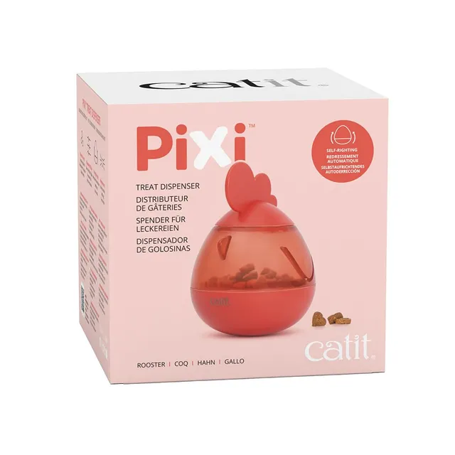 catit-pixi-distributeur-de-friandises-pour-chat-coq-jouet-interactif-mobile image 1