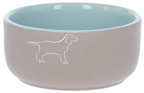 kerbl-pet-gamelle-en-c-ramique-spirit-gris-turquoise-500-ml image 6