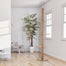pawhut-arbre-chat-du-sol-au-plafond-avec-griffoirs-sisal-marron image 4