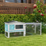 pawhut-clapier-lapins-2-tages-bleu-clair-avec-plateau-coulissant-156-x-58-x-69-c image 3