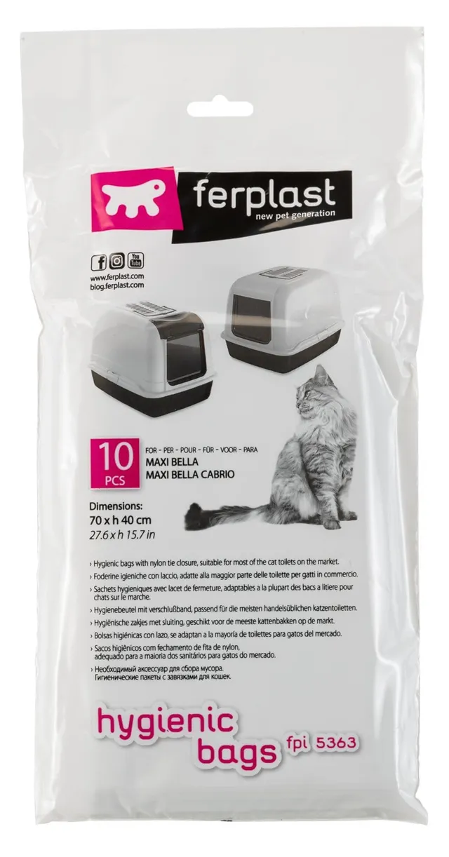 ferplast-fpi-5363-sachets-hygi-niques-pour-liti-re-lot-de-4 image 1