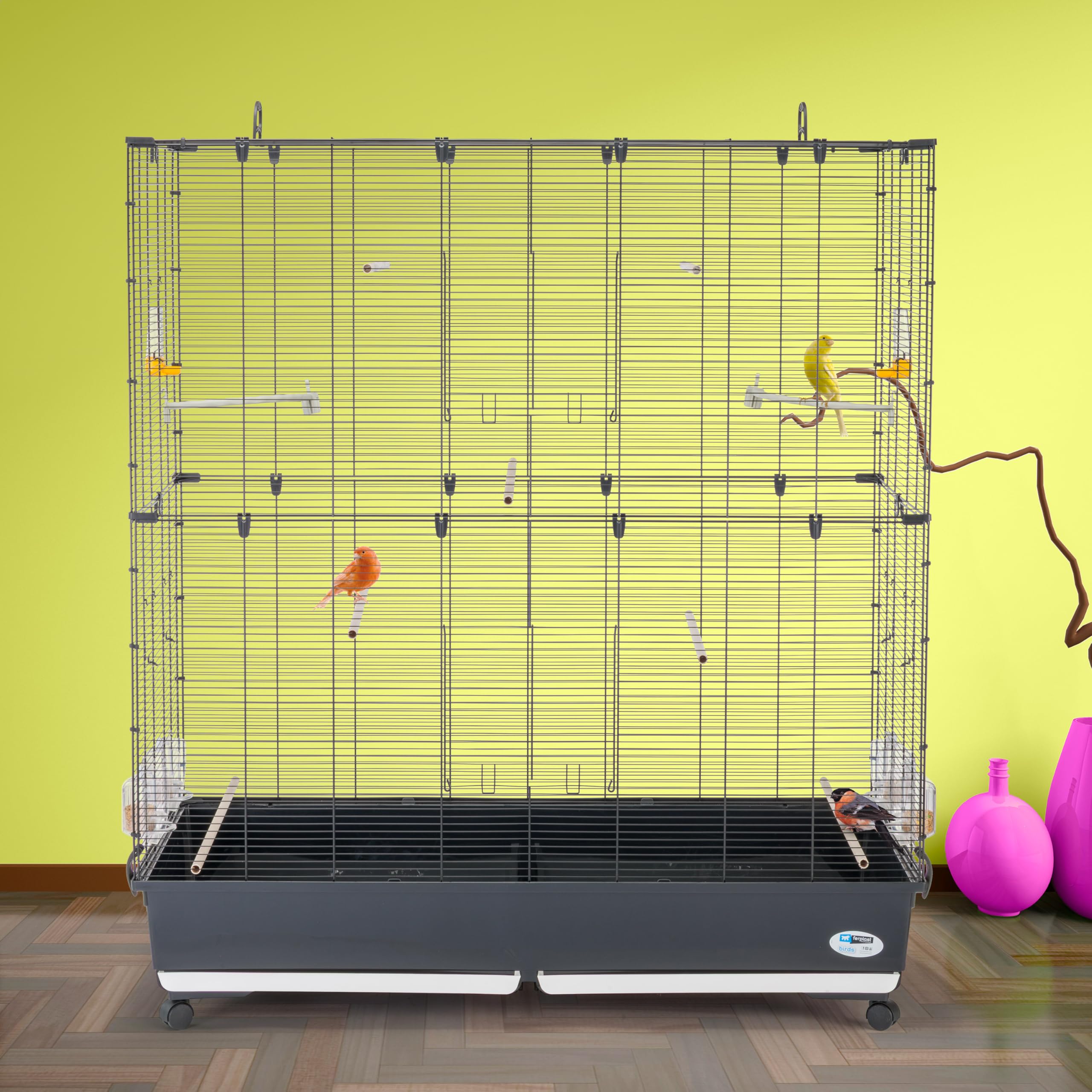 ferplast-planeta-large-voli-re-cage-oiseaux-118-x-59-x-h-135-cm-m-tal image 2