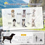 pawhut-remorque-v-lo-pour-chien-moyen-jusqu-20-kg-ch-ssis-acier-gris image 5