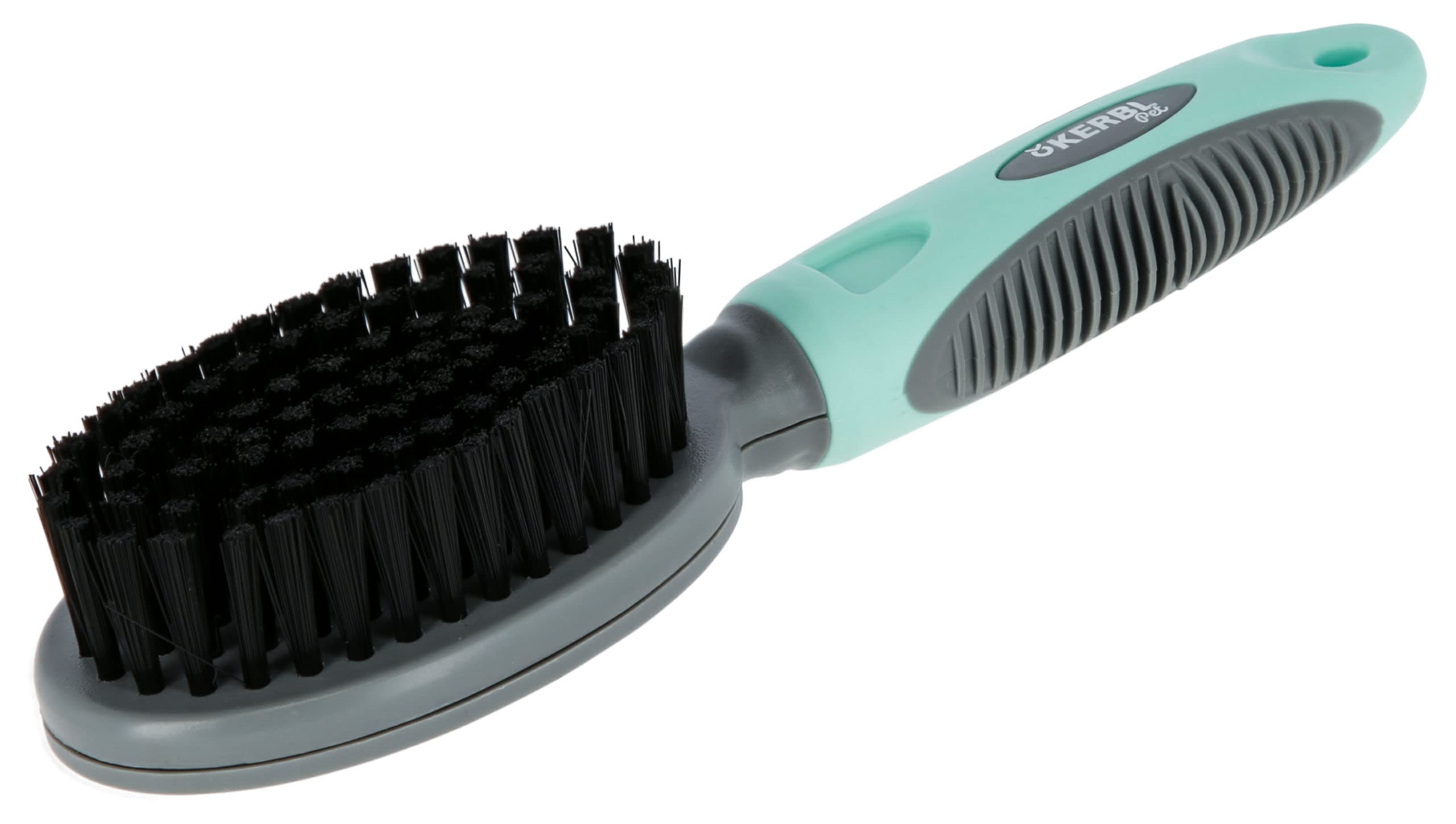 kerbl-pet-brosse-turquoise-gris-20-cm image 1