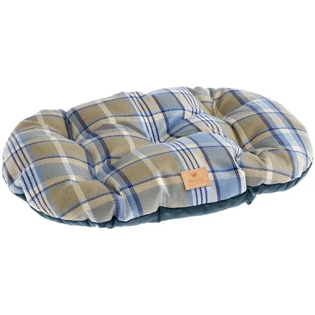 ferplast-scott-coussin-double-face-cossais-bleu-65-x-42-cm-pour-chien-et-chat image 1