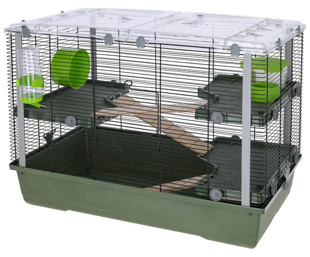 kerbl-pet-cage-eva-23-79-x-45-x-60-cm-avec-quipement-complet image 1