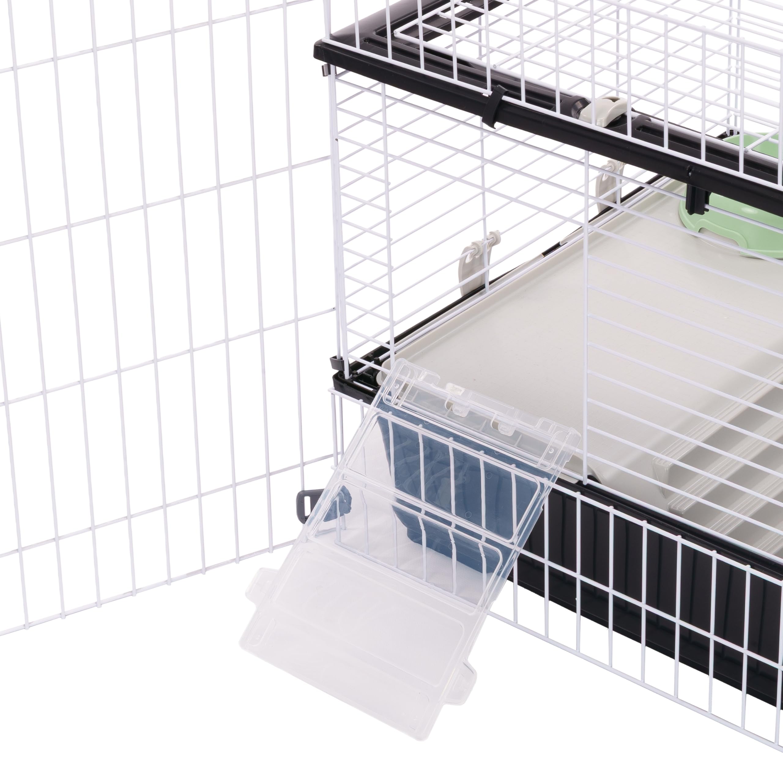 ferplast-parkhome-100-cage-lapin-et-cochon-d-inde-avec-enclos-95-x-177-5-x-h-56- image 6