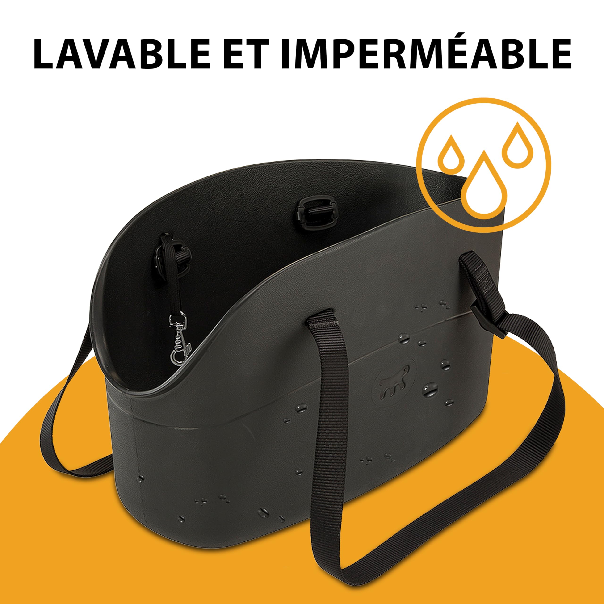 ferplast-with-me-sac-de-transport-chien-chat-jusqu-8-kg-43-5-x-21-5-x-27-cm-noir image 7