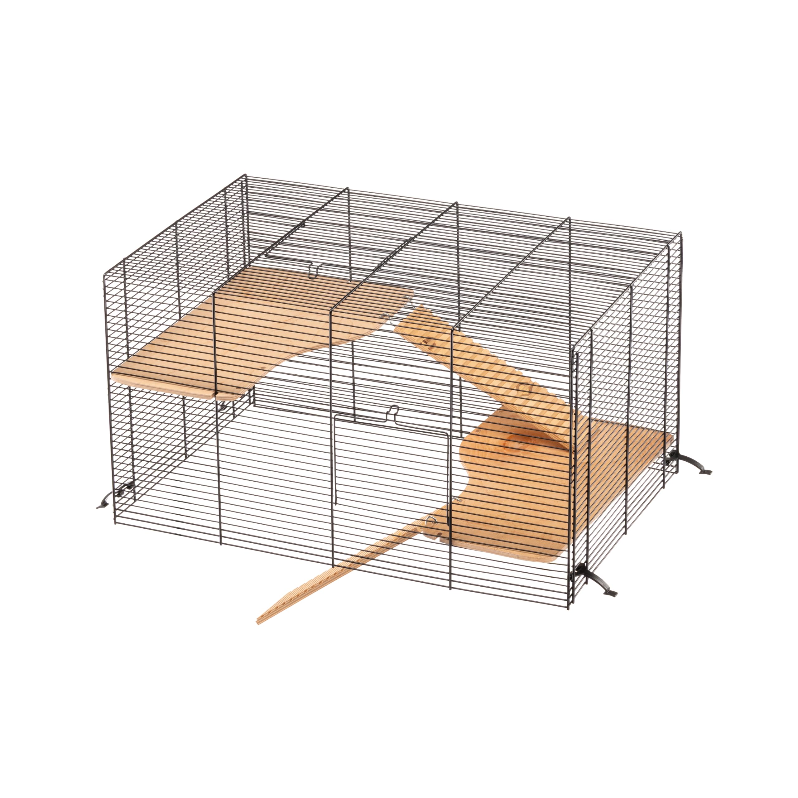 ferplast-karat-60-cage-hamster-et-souris-2-tages-verre-et-m-tal-avec-accessoires image 6