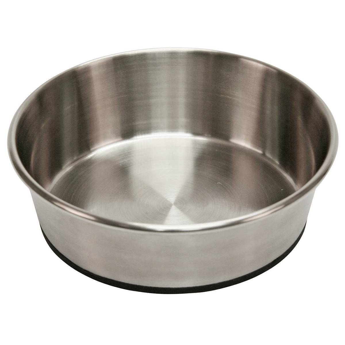 kerbl-gamelle-en-acier-inoxydable-ronde-avec-socle-caoutchouc-antid-rapant-13-5- image 2