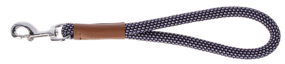 kerbl-phoenix-laisse-poign-e-chien-ronde-35-cm-14-mm-bleu-marron image 1
