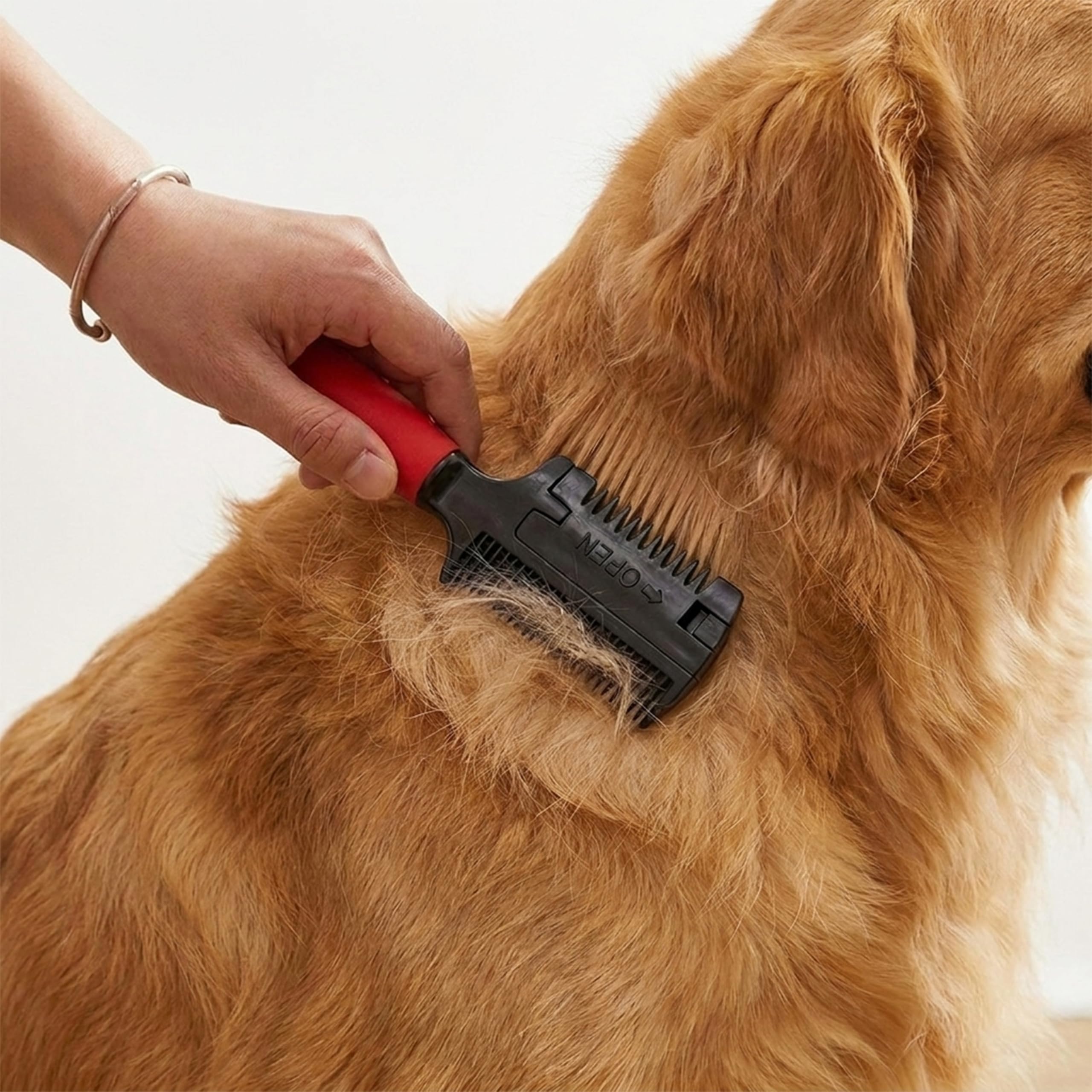 ferplast-peigne-chien-chat-double-avec-lame-gro-5991 image 8