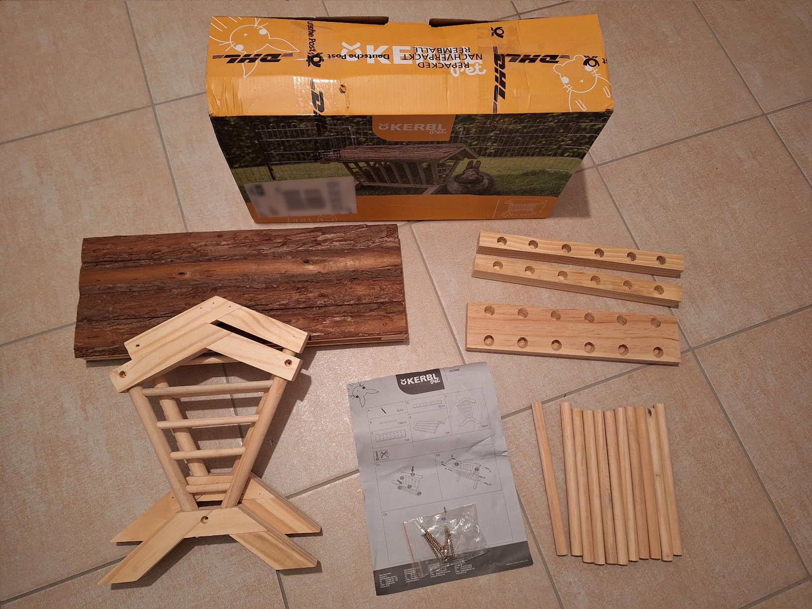Superbe râtelier en bois