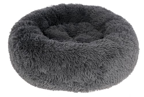 kerbl-fluffy-corbeille-donut-pour-chien-et-chat-gris-60x18cm image 4
