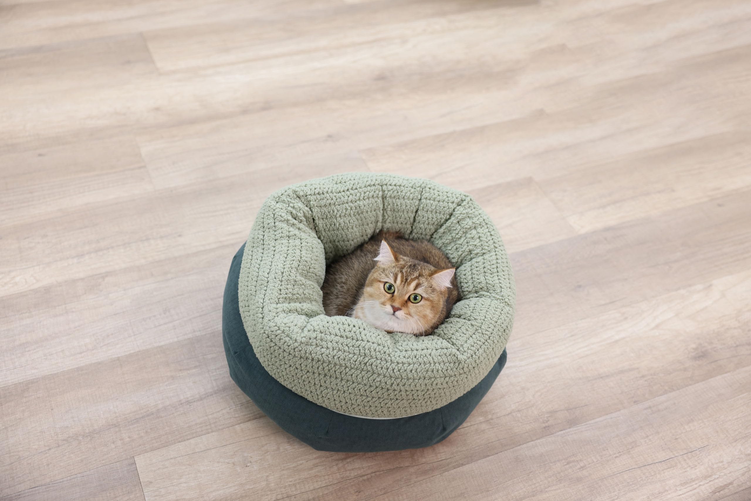 kerbl-pet-anne-nid-douillet-pour-chat-vert-diam-tre-40-cm-hauteur-23-cm image 4